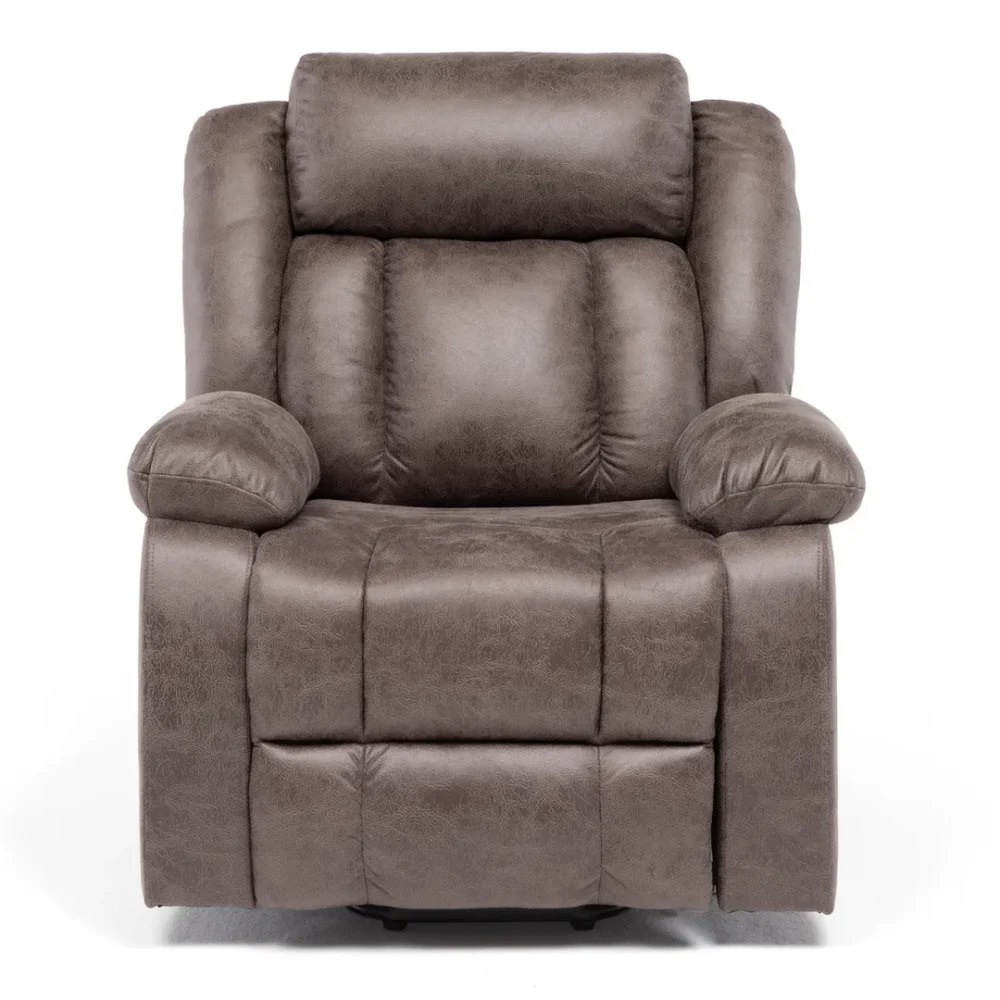 Berger Reclinable Eléctrico con Masaje + Calentador Livorno Café