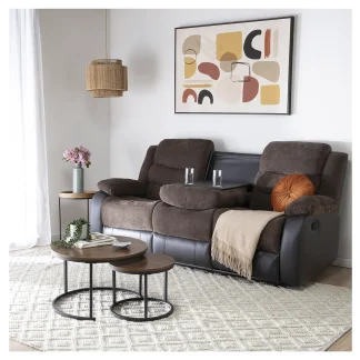 SOFA RECLINABLE 3 CUERPOS MELIPEUCO