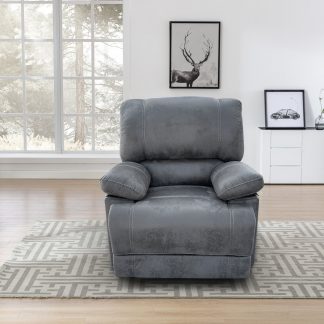 BERGER CUERO VIEJO RECLINABLE COLBUN GRIS