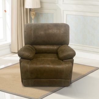 BERGER CUERO VIEJO RECLINABLE COLBUN CAFÉ